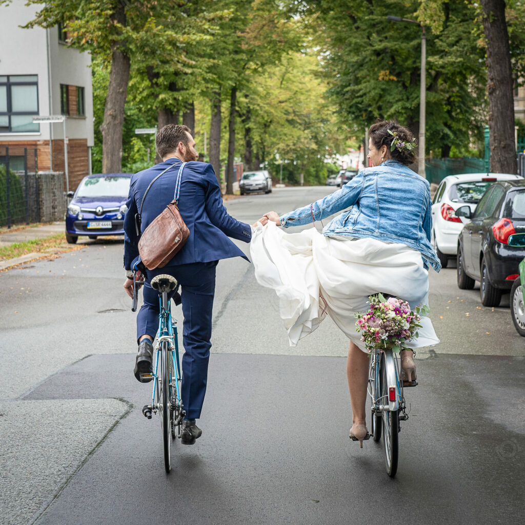 HOCHZEIT - "Fahrradkorso"