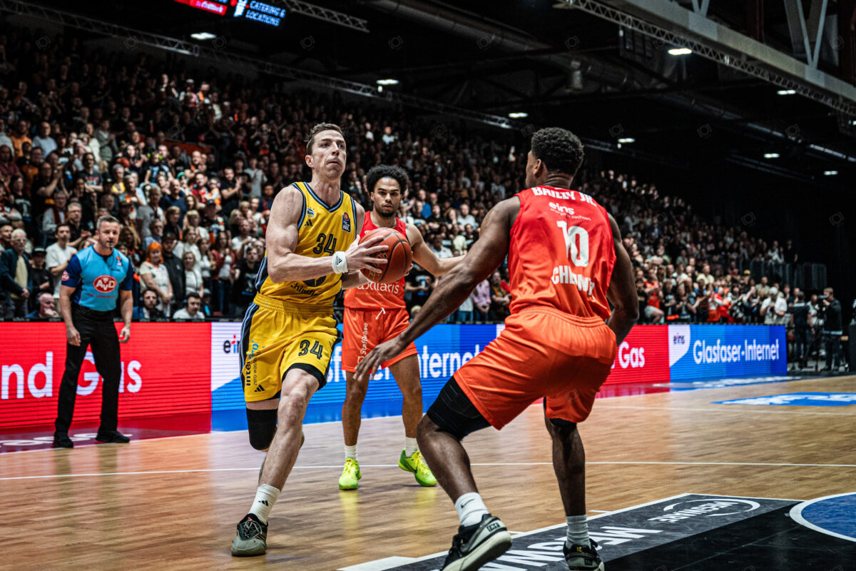 Niners Chemnitz vs. Alba Berlin - 30. Spieltag - easyCredit BBL - Basketball Bundesliga - Basketball - Saison 2024/25 - 27.04.2025