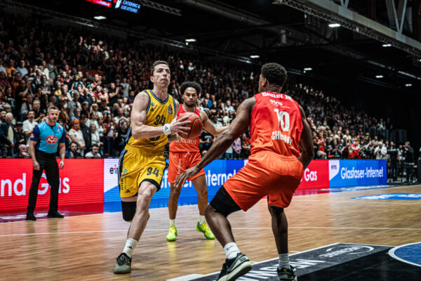 Niners Chemnitz vs. Alba Berlin - 30. Spieltag - easyCredit BBL - Basketball Bundesliga - Basketball - Saison 2024/25 - 27.04.2025