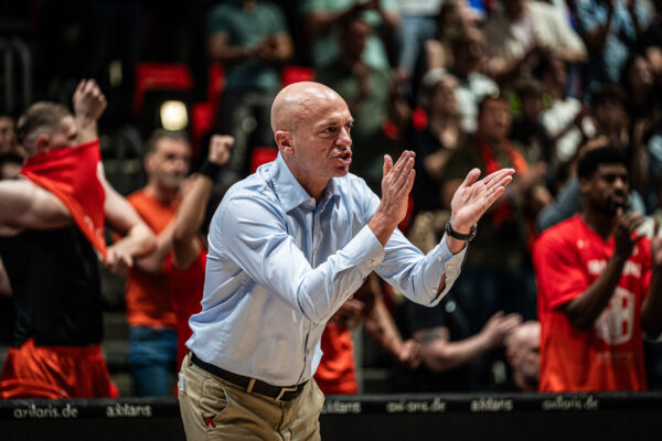 Niners Chemnitz vs. MHP RIESEN Ludwigsburg - 31. Spieltag - easyCredit BBL - Basketball Bundesliga - Basketball - Saison 2024/25 - 01.05.2025