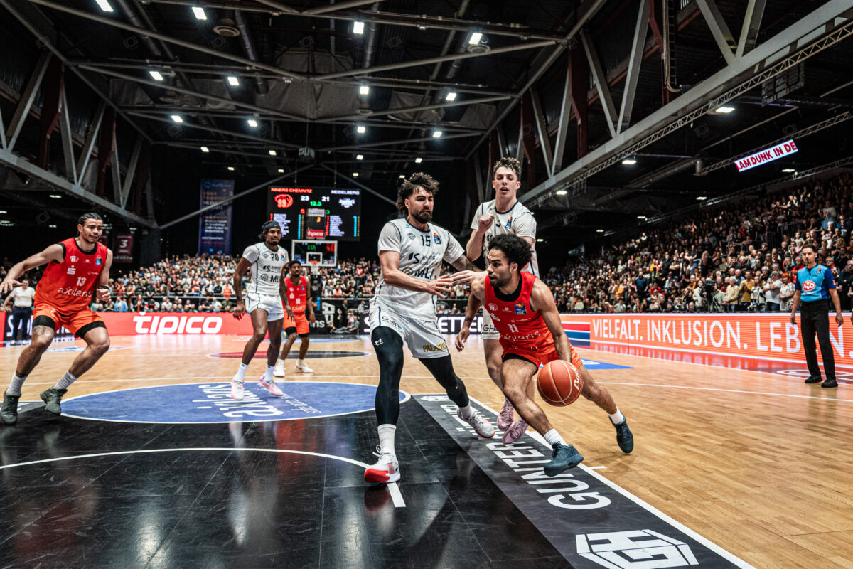 Niners Chemnitz vs. MLP Academics Heidelberg - Playoffs Viertelfinal Spiel 3 - easyCredit BBL - Basketball Bundesliga - Basketball - Saison 2024/25 - 25.05.2025