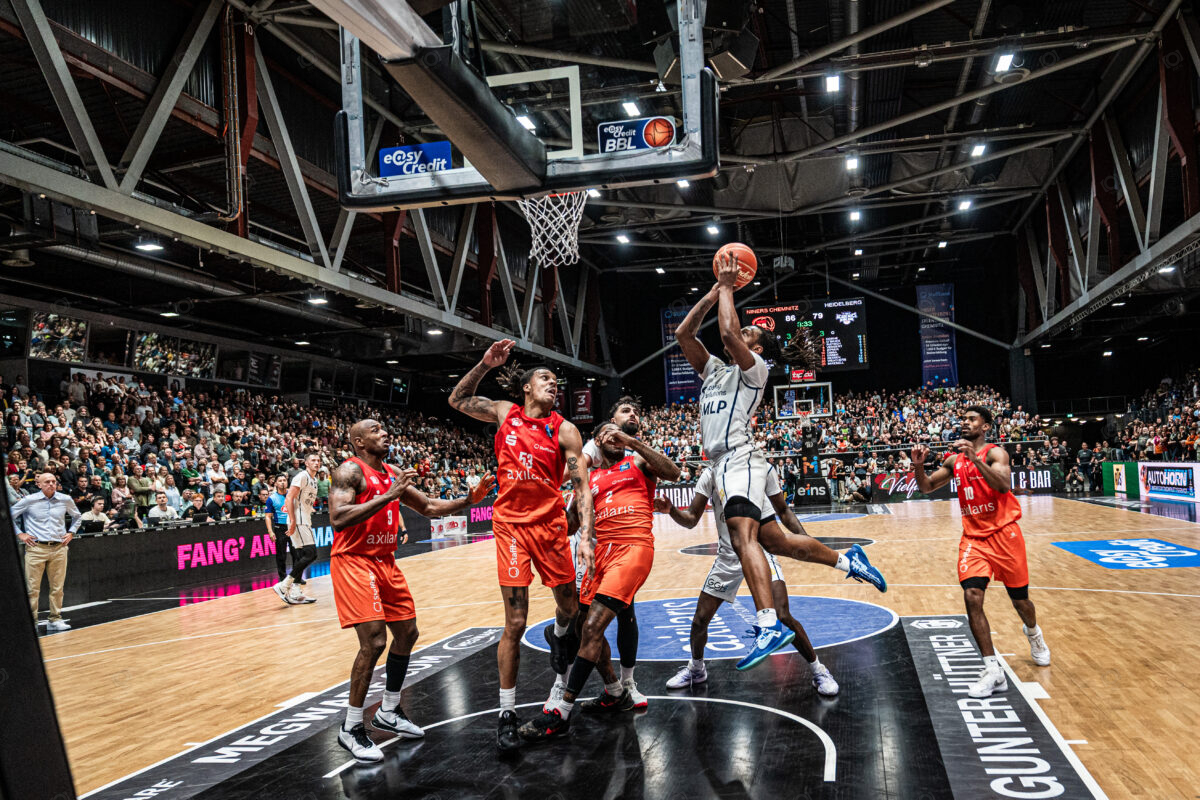 Niners Chemnitz vs. MLP Academics Heidelberg - Playoffs Viertelfinal Spiel 3 - easyCredit BBL - Basketball Bundesliga - Basketball - Saison 2024/25 - 25.05.2025