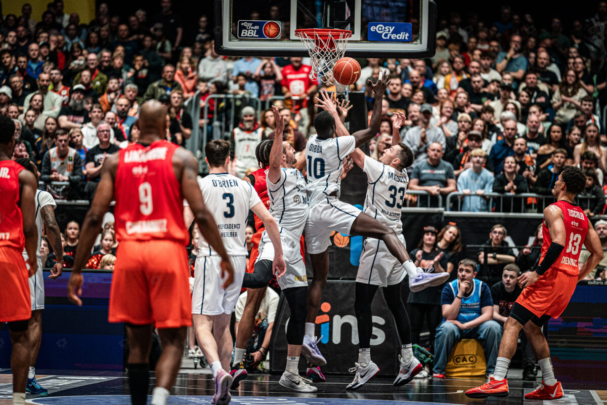 Niners Chemnitz vs. MLP Academics Heidelberg - Playoffs Viertelfinal Spiel 3 - easyCredit BBL - Basketball Bundesliga - Basketball - Saison 2024/25 - 25.05.2025