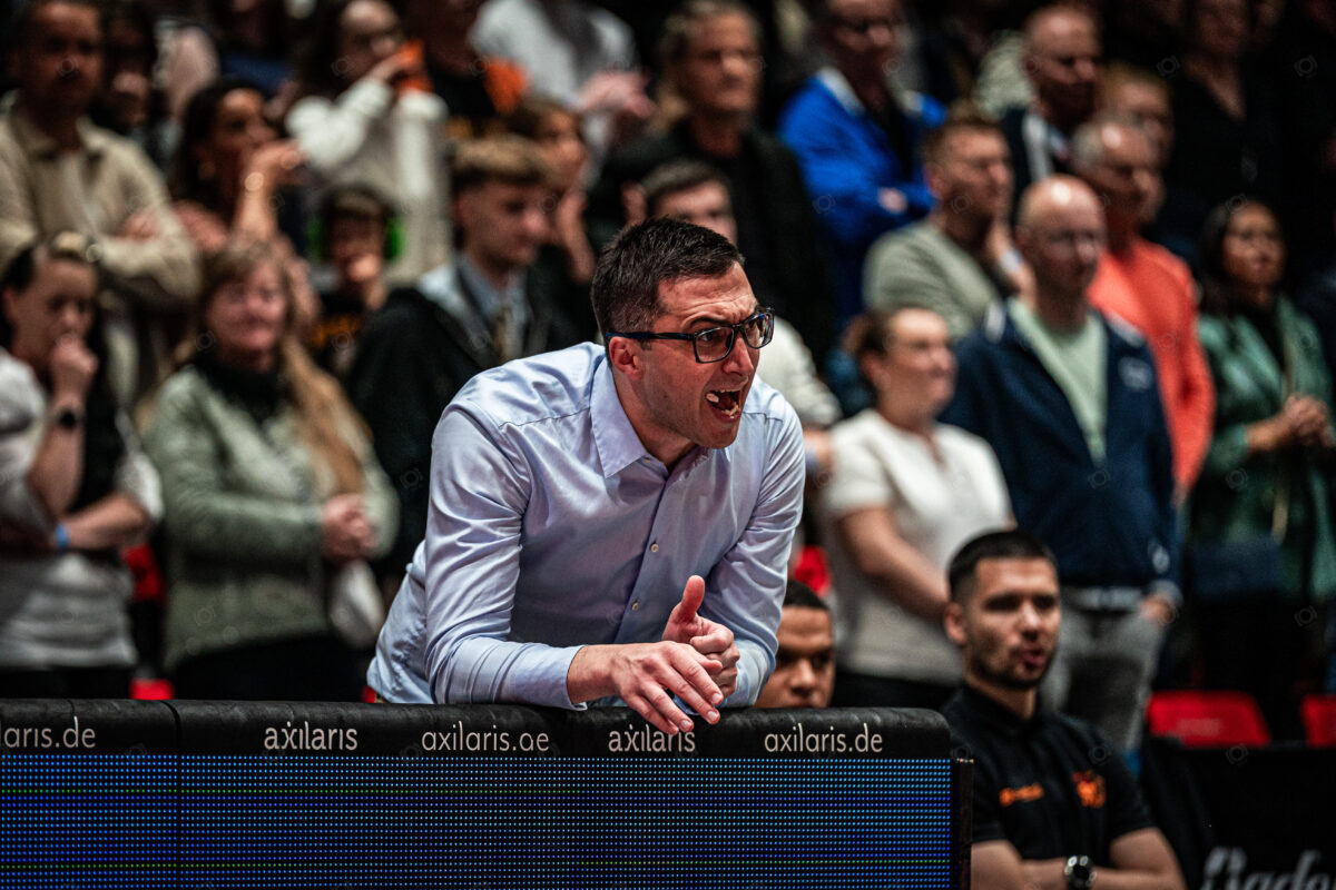 Niners Chemnitz vs. MLP Academics Heidelberg - Playoffs Viertelfinal Spiel 3 - easyCredit BBL - Basketball Bundesliga - Basketball - Saison 2024/25 - 25.05.2025