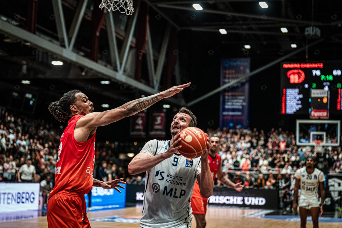 Niners Chemnitz vs. MLP Academics Heidelberg - Playoffs Viertelfinal Spiel 3 - easyCredit BBL - Basketball Bundesliga - Basketball - Saison 2024/25 - 25.05.2025