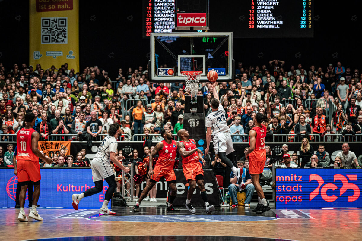 Niners Chemnitz vs. MLP Academics Heidelberg - Playoffs Viertelfinal Spiel 3 - easyCredit BBL - Basketball Bundesliga - Basketball - Saison 2024/25 - 25.05.2025