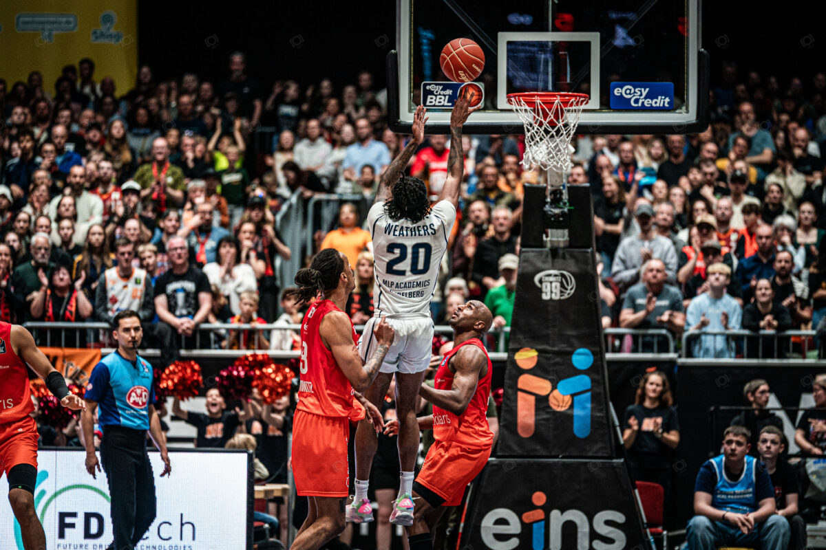 Niners Chemnitz vs. MLP Academics Heidelberg - Playoffs Viertelfinal Spiel 3 - easyCredit BBL - Basketball Bundesliga - Basketball - Saison 2024/25 - 25.05.2025