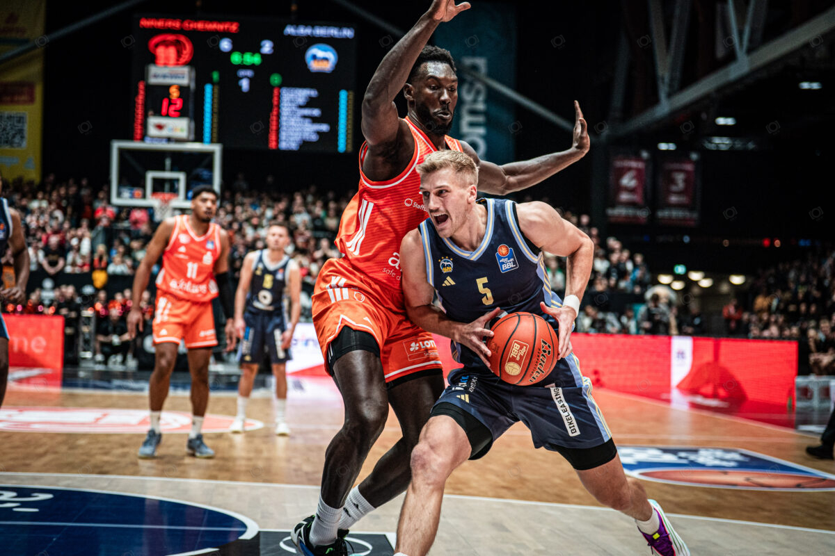 NINERS Chemnitz vs. ALBA Berlin - 8. Spieltag - easyCredit BBL - Basketball Bundesliga - Basketball - Saison 2025/26 - 23.11.2025