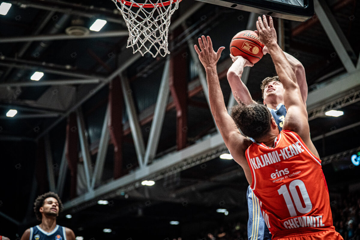 NINERS Chemnitz vs. ALBA Berlin - 8. Spieltag - easyCredit BBL - Basketball Bundesliga - Basketball - Saison 2025/26 - 23.11.2025