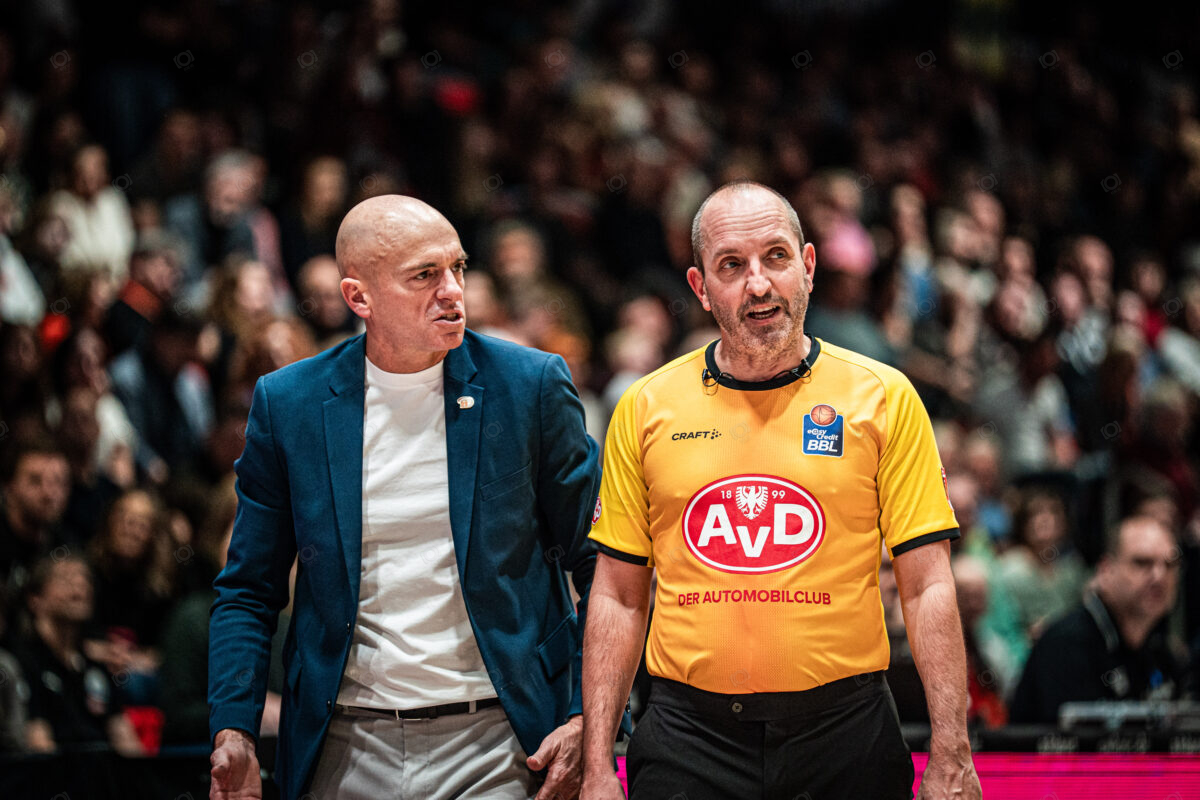 NINERS Chemnitz vs. ALBA Berlin - 8. Spieltag - easyCredit BBL - Basketball Bundesliga - Basketball - Saison 2025/26 - 23.11.2025