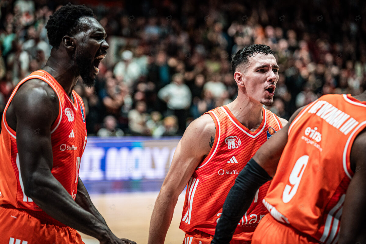 NINERS Chemnitz vs. ALBA Berlin - 8. Spieltag - easyCredit BBL - Basketball Bundesliga - Basketball - Saison 2025/26 - 23.11.2025