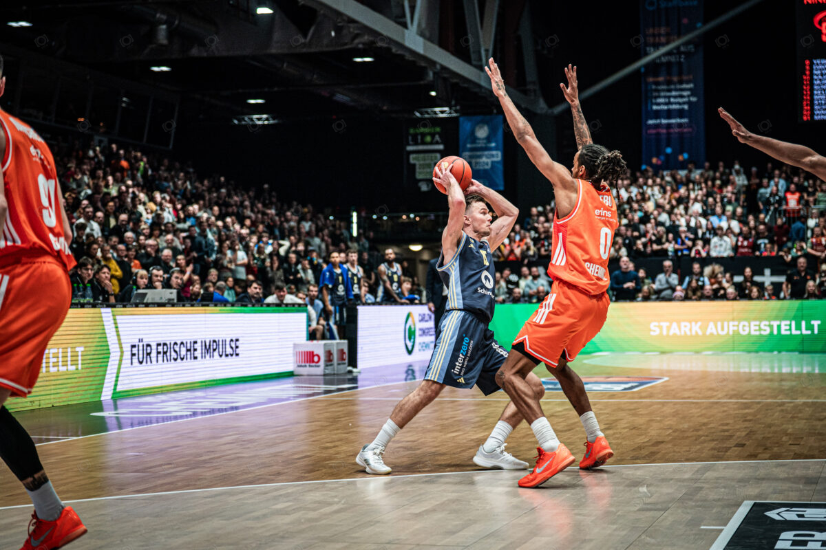 NINERS Chemnitz vs. ALBA Berlin - 8. Spieltag - easyCredit BBL - Basketball Bundesliga - Basketball - Saison 2025/26 - 23.11.2025