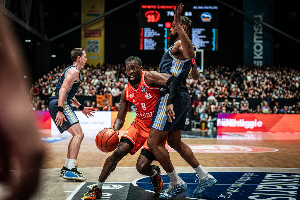 NINERS Chemnitz vs. ALBA Berlin - 8. Spieltag - easyCredit BBL - Basketball Bundesliga - Basketball - Saison 2025/26 - 23.11.2025