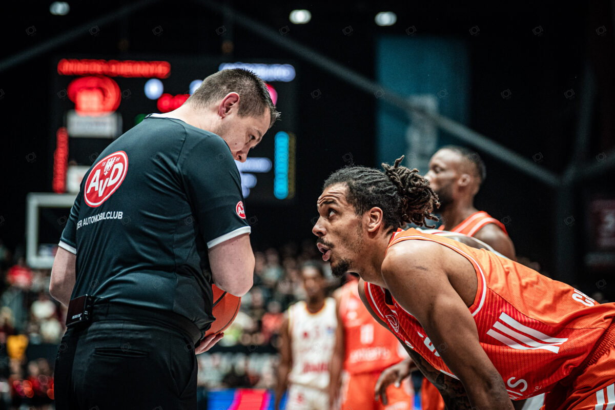 NINERS Chemnitz vs. Fitness First Würzburg Baskets - 10. Spieltag - easyCredit BBL - Basketball Bundesliga - Basketball - Saison 2025/26 - 12.12.2025