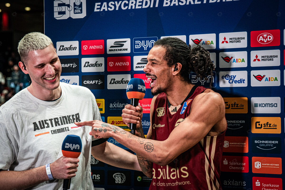 NINERS Chemnitz vs. VET-CONCEPT Gladiators Trier - 13. Spieltag - easyCredit BBL - Basketball Bundesliga - Basketball - Saison 2025/26 - 30.12.2025