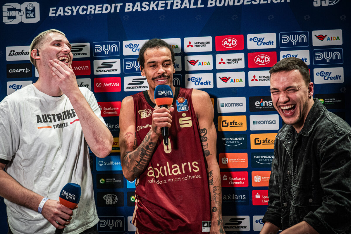 NINERS Chemnitz vs. VET-CONCEPT Gladiators Trier - 13. Spieltag - easyCredit BBL - Basketball Bundesliga - Basketball - Saison 2025/26 - 30.12.2025