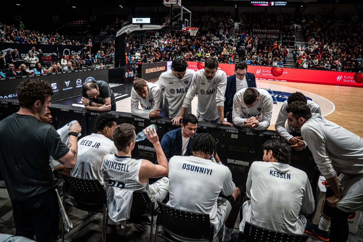 NINERS Chemnitz vs MLP Academics Heidelberg - 21. Spieltag - easyCredit BBL - Basketball Bundesliga - Basketball - Saison 2025/26 - 18.02.2026