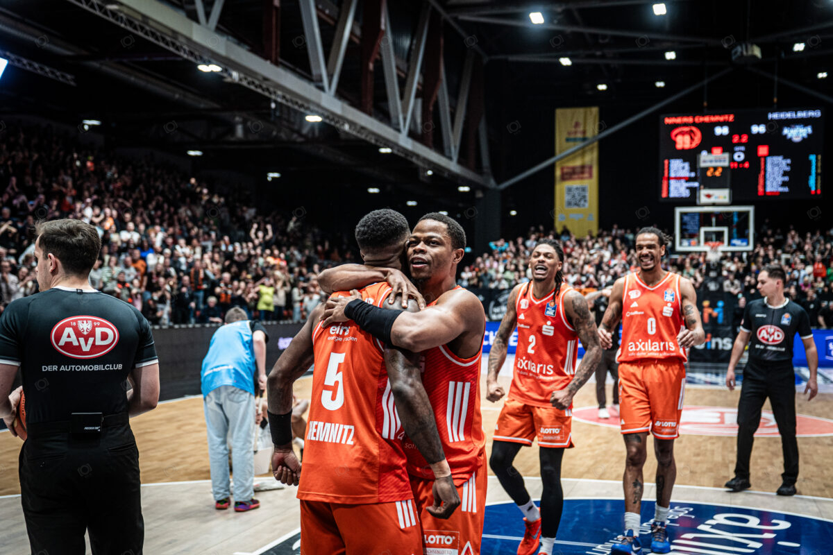 NINERS Chemnitz vs MLP Academics Heidelberg - 21. Spieltag - easyCredit BBL - Basketball Bundesliga - Basketball - Saison 2025/26 - 18.02.2026