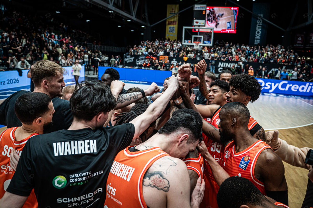 NINERS Chemnitz vs MLP Academics Heidelberg - 21. Spieltag - easyCredit BBL - Basketball Bundesliga - Basketball - Saison 2025/26 - 18.02.2026