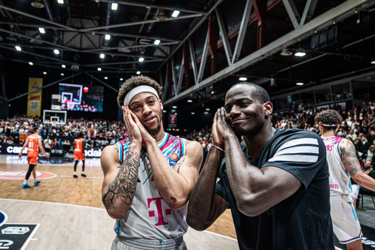 NINERS Chemnitz vs Telekom Baskets Bonn - 28. Spieltag - easyCredit BBL - Basketball Bundesliga - Basketball - Saison 2025/26 - 04.04.2026