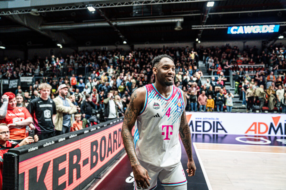 NINERS Chemnitz vs Telekom Baskets Bonn - 28. Spieltag - easyCredit BBL - Basketball Bundesliga - Basketball - Saison 2025/26 - 04.04.2026