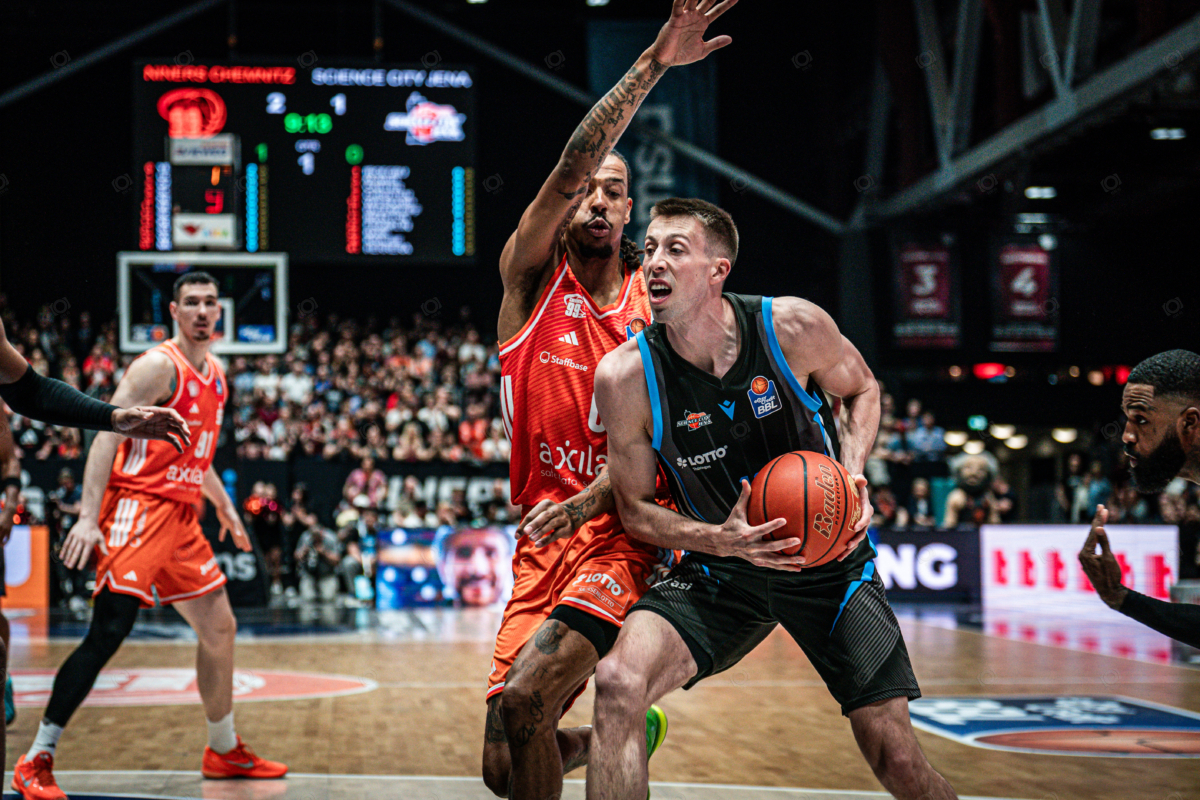 NINERS Chemnitz vs Science City Jena - 30. Spieltag - easyCredit BBL - Basketball Bundesliga - Basketball - Saison 2025/26 - 18.04.2026